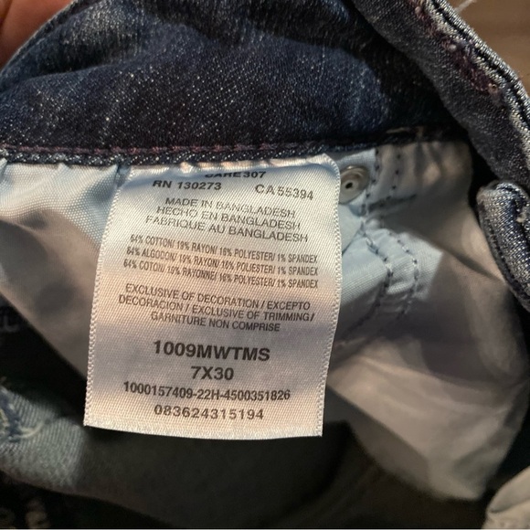 Wrangler Jeans Straight Leg denim western wear - Picture 13 of 13